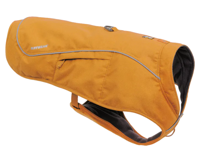Ruffwear Overcoat Fuse Insulated Vest, manteau avec harnais intégré pour chien